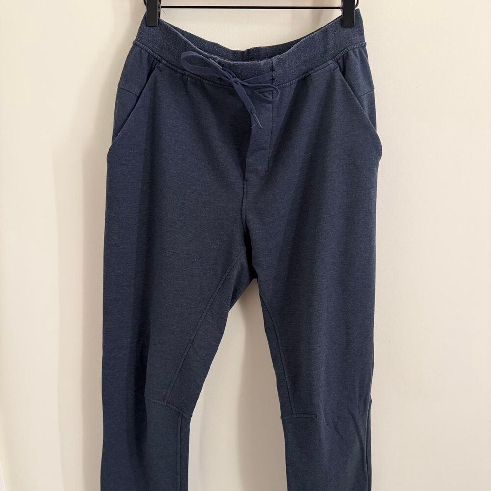 men’s heathered true navy / speckled navy LULULEMON city sweat jogger [M]